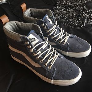 Light Blue Suede MTE Vans
